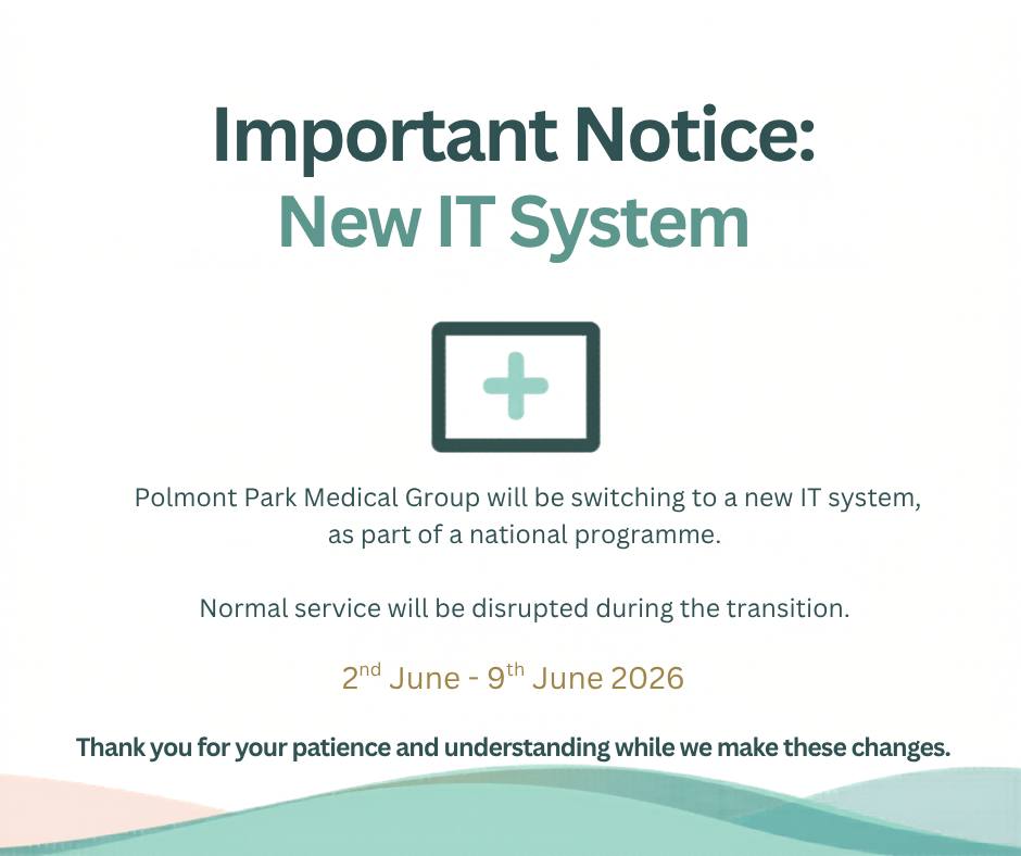 Important notice: New IT System. 